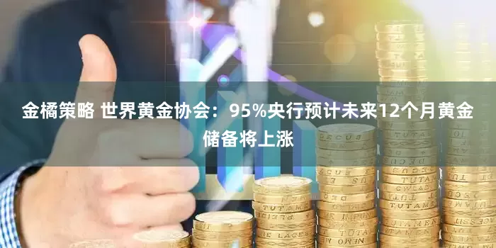 金橘策略 世界黄金协会：95%央行预计未来12个月黄金储备将上涨