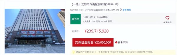 优股平台 2.4亿起拍，三甲医院分院区资产挂牌拍卖